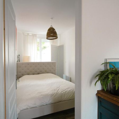 Appartement Avec Terrasse Privee, Plage A Pied Saint-Aubin-Sur-Mer  Eksteriør billede